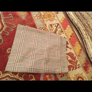 Tweed Plaid Talbots lines Skirt